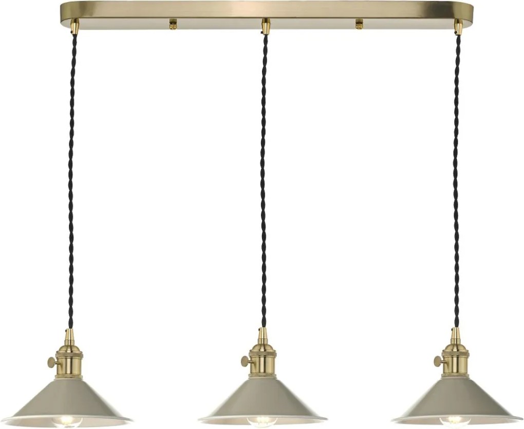 Dar Lighting Hadano HAD3640-06 Függőlámpa 3x40w/e14 ip20