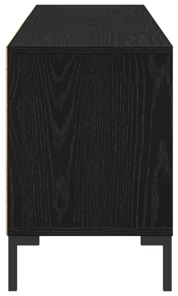 TV Szekrény Fekete Tölgy 150x30x44,5 cm Műgyanta