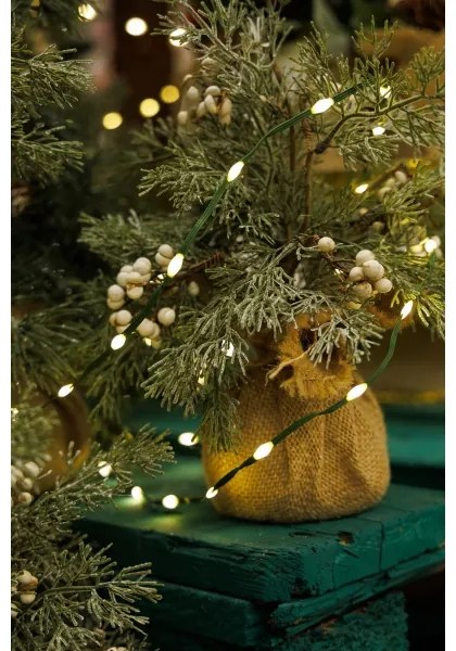 LED Karácsonyi kültéri lánc LINE 700xLED/8 funkció 40 m IP44 meleg fehér