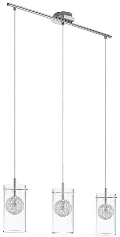 Eglo 93113 - LAMAS csillár 3xG9/33W/230V