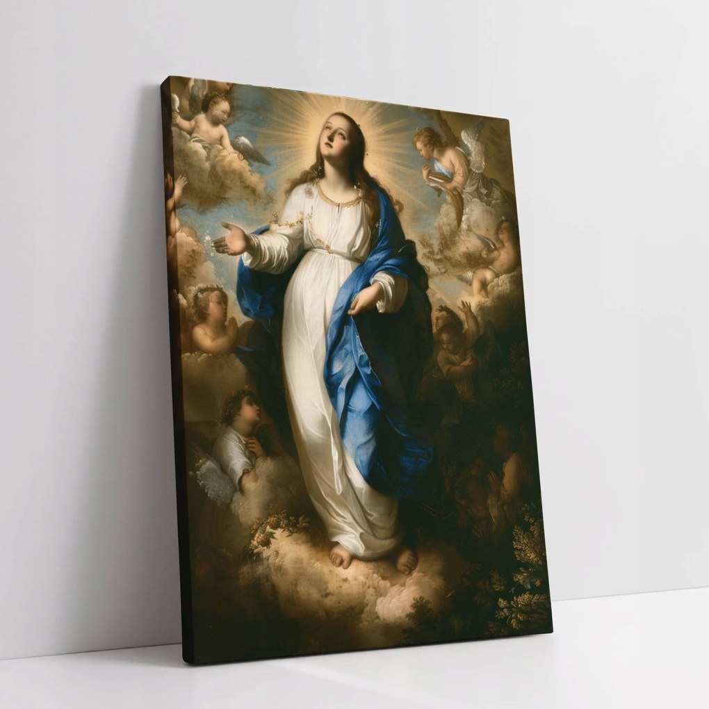 Vászonkép Szeplőtelen Szűz Mária otthon nappali szoba 30x40