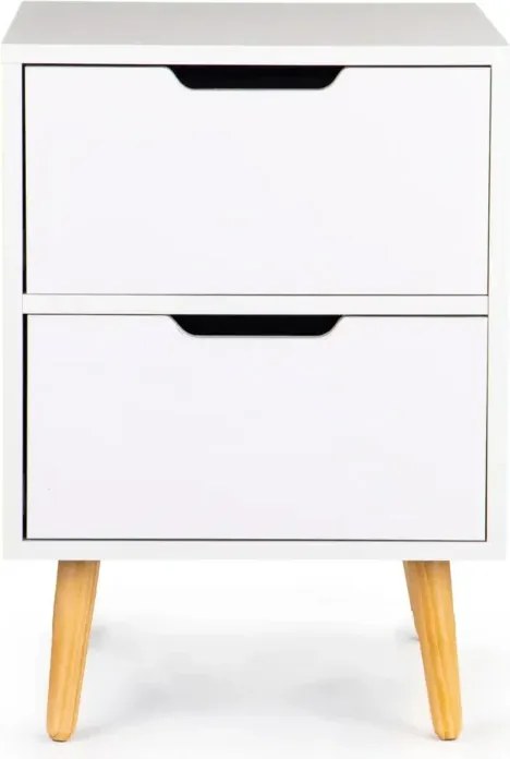 Éjjeliszekrény 2 fiókkal 40x40x30 cm FUR1809-2