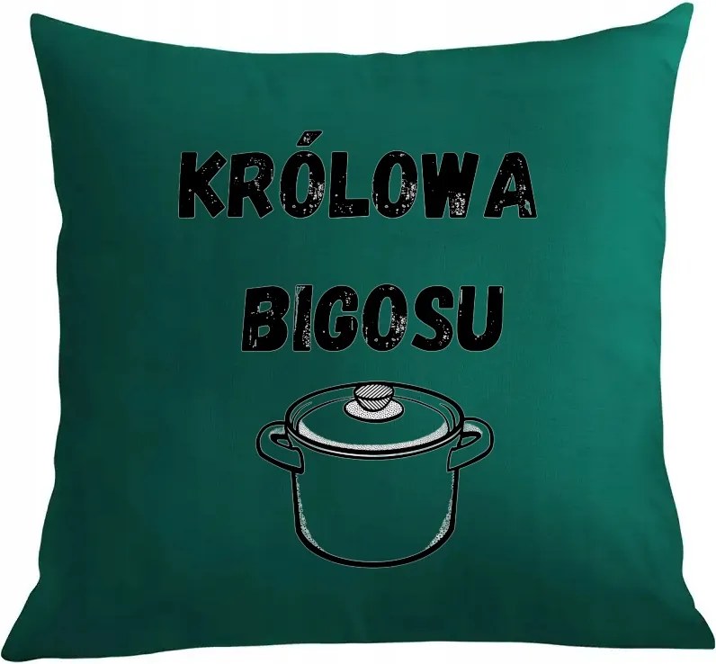 Vicces párna párnahuzat Bigos királynő