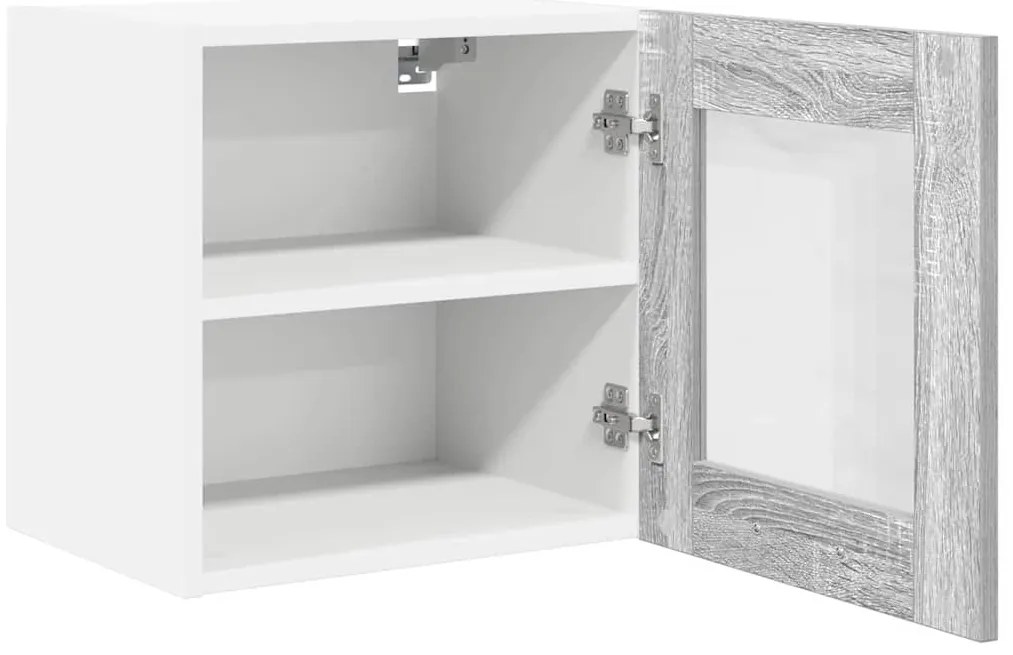 Függő szekrény Riga Szürke Sonoma 40 x 31 x 40 cm Faanyag