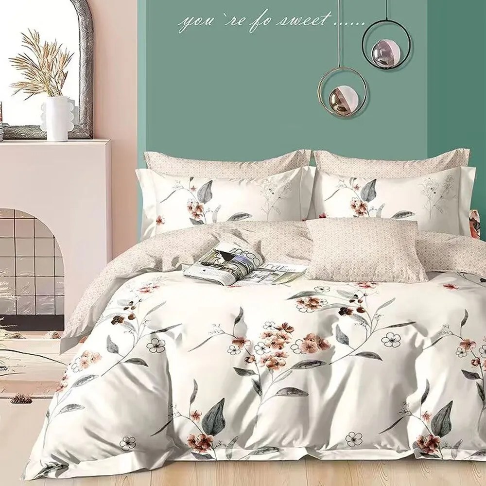 Mikroplüss ágyneműhuzat MALENA LIGHT 3 részes 140x200 cm