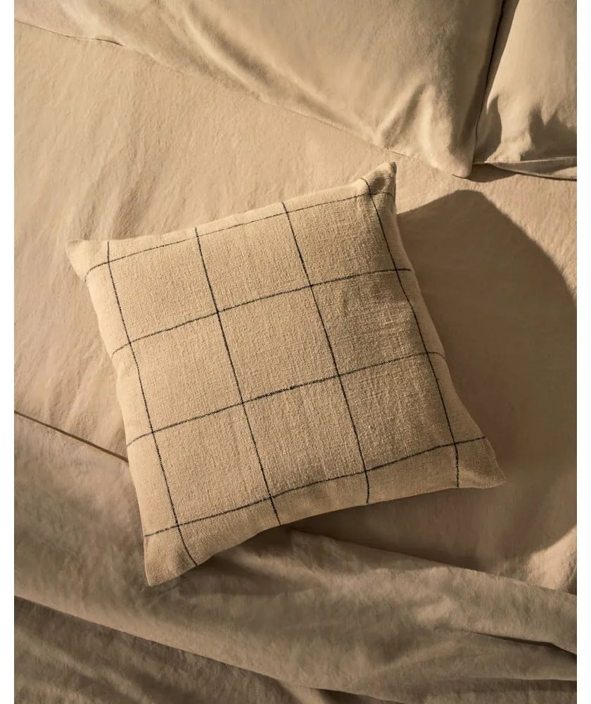 Lenkeverék párnahuzat 45x45 cm Ayame – Kave Home