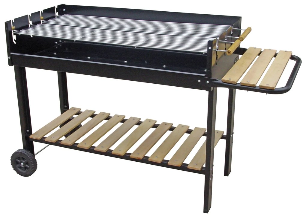 LANDMANN PARTY GRILLKOCSI 100X50CM 2 RÁCSOS FASZENES