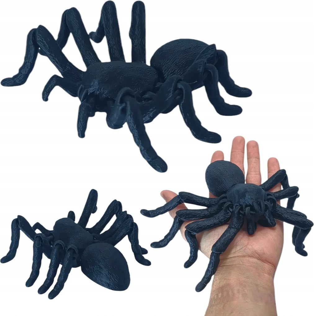 Tarantula Midi Pók, Tarantula Buborék figura, Mozgatható Pók figura