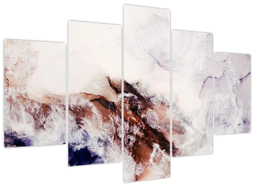 Kép - Lila márvány N⁰1 (150x105 cm)