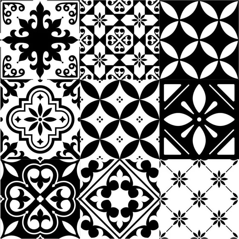 Vanesa vízálló padlómatrica, 50 x 50 cm - Ambiance