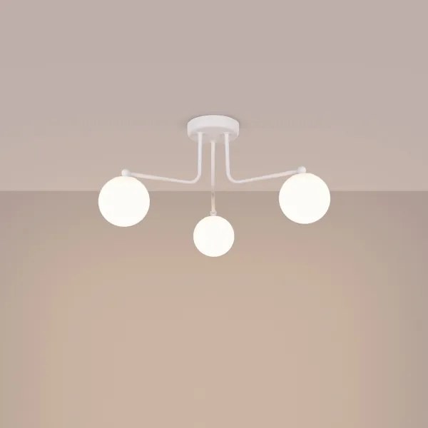 Sollux SL.1659 - Csillár rúdon ASTRAL 3xG9/8W/230V fehér