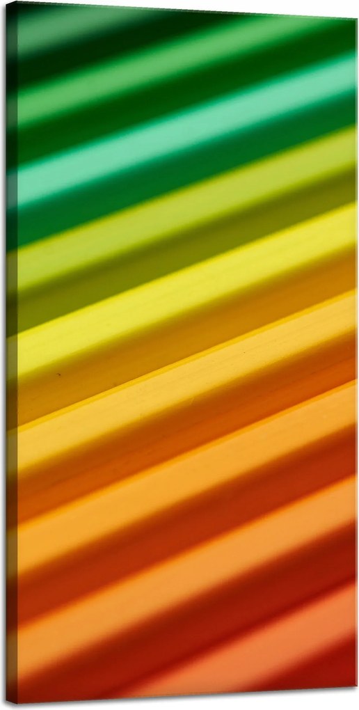 Vászonkép Absztrakt Színes Rgb fények 40x80