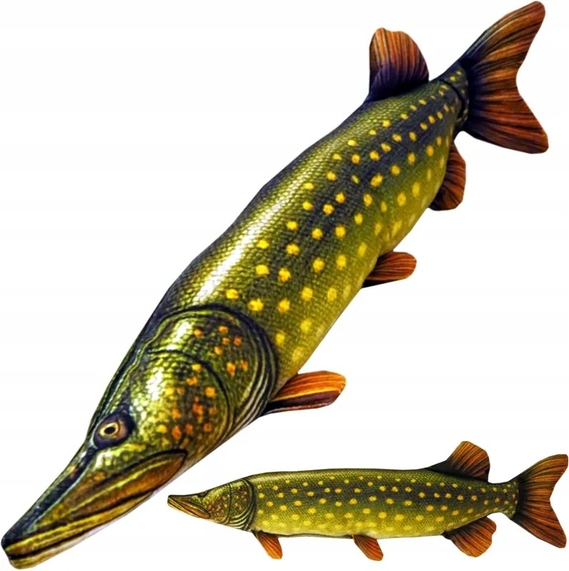 Halak plüss hal játék párna Csuka Realisztikus