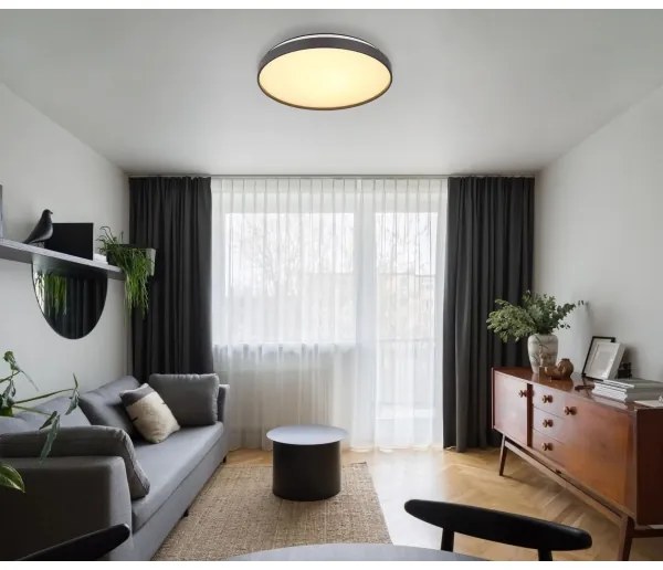 Globo 41262-24 - LED Mennyezeti lámpa ECLYPSE LED/24W/230V átm. 48 cm antracit