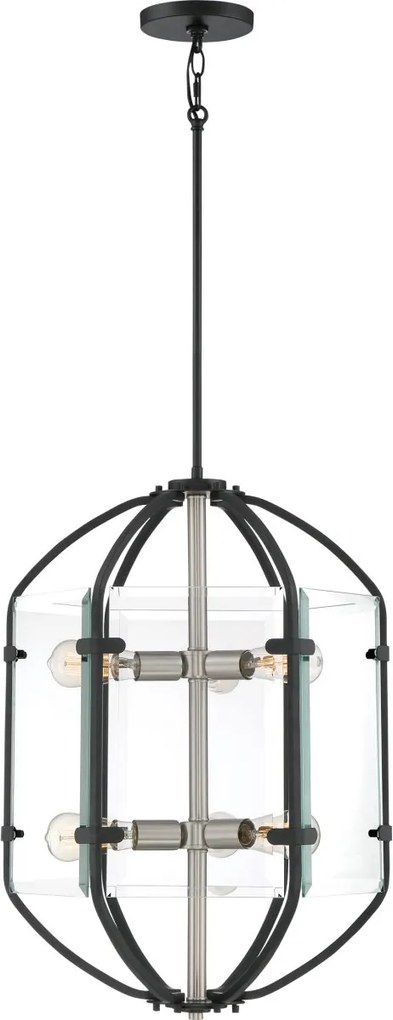 Quoizel modern függeszték vessel fekete elsqzs-vs5206ek