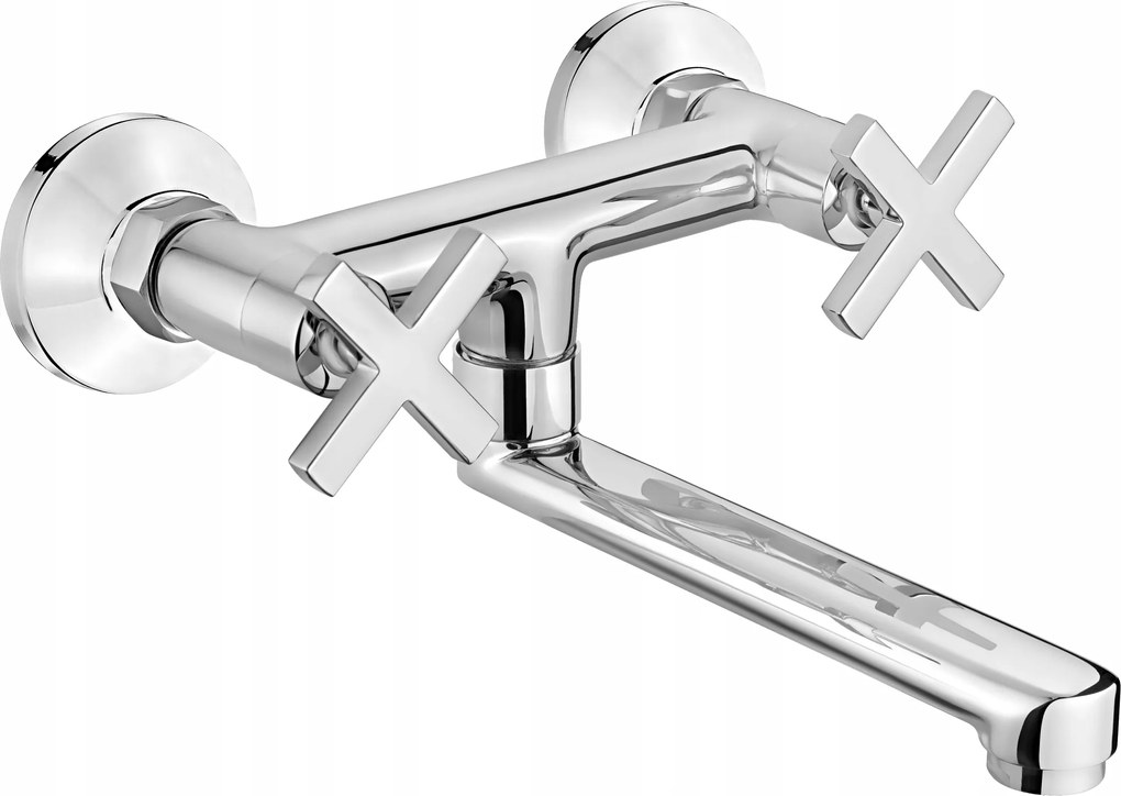 Fali mosdó csaptelep Deante lucerna ezüst