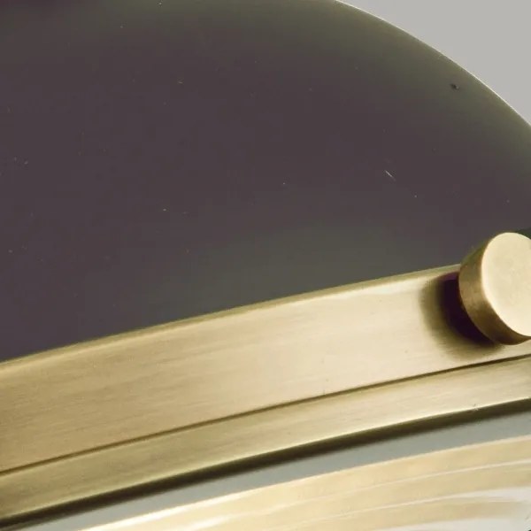 Hinkley HK-AMELIA-F-M-RB - Mennyezeti lámpa AMELIA 2xE27/40W/230V fekete/bronz