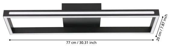 Eglo 99679-LED Dimmelhető mennyezeti lámpa SALVILANAS-Z LED/21W/230V 2700-6500K