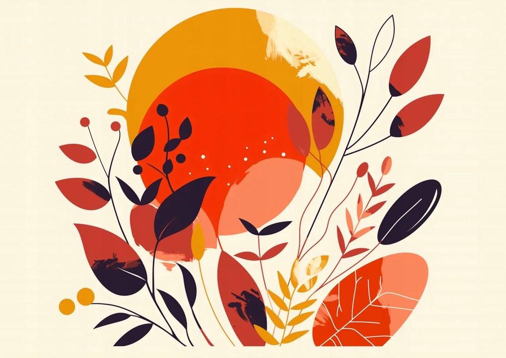 Poszter 84,1x59,4cm A természet élénk művészete