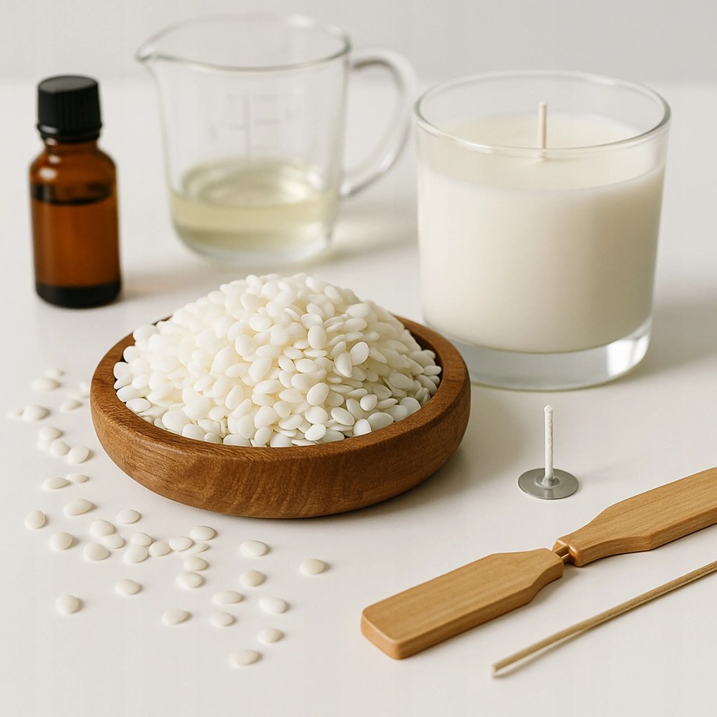 Pillar szójaviasz natúr pasztillákban 1kg diy sláger gyertya gyártás