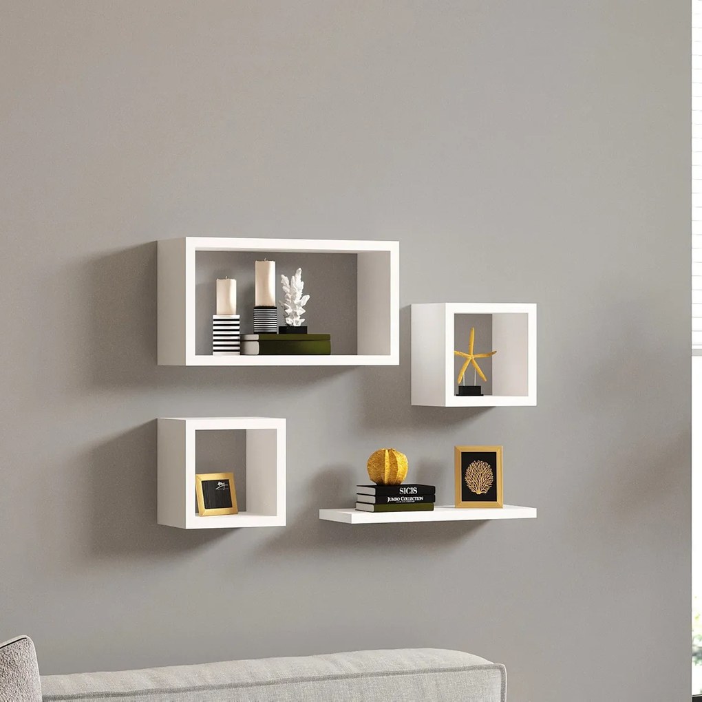 Babi White polc, 4 db