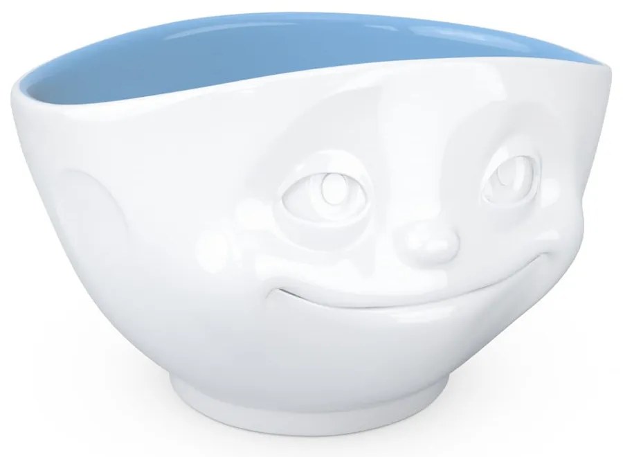 Fehér-kék 'szerelmes' porcelán edény - 58products