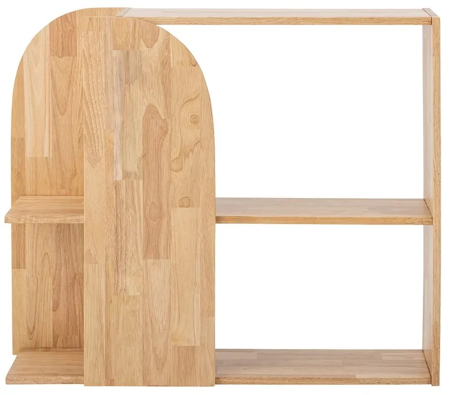 Natúr színű kaucsukfa könyvespolc 85x70 cm Alec – Bloomingville