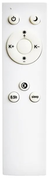 Top Light - LED Dimmelhető mennyezeti lámpa SALERNO LED/60W/230V 3000-6500K fehér + távirányító