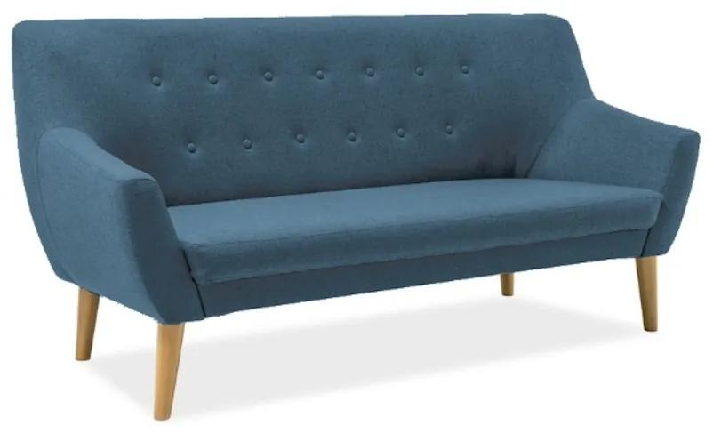 EAST 3 kárpitozott kanapé, 90x180x55, cablo 09, kék