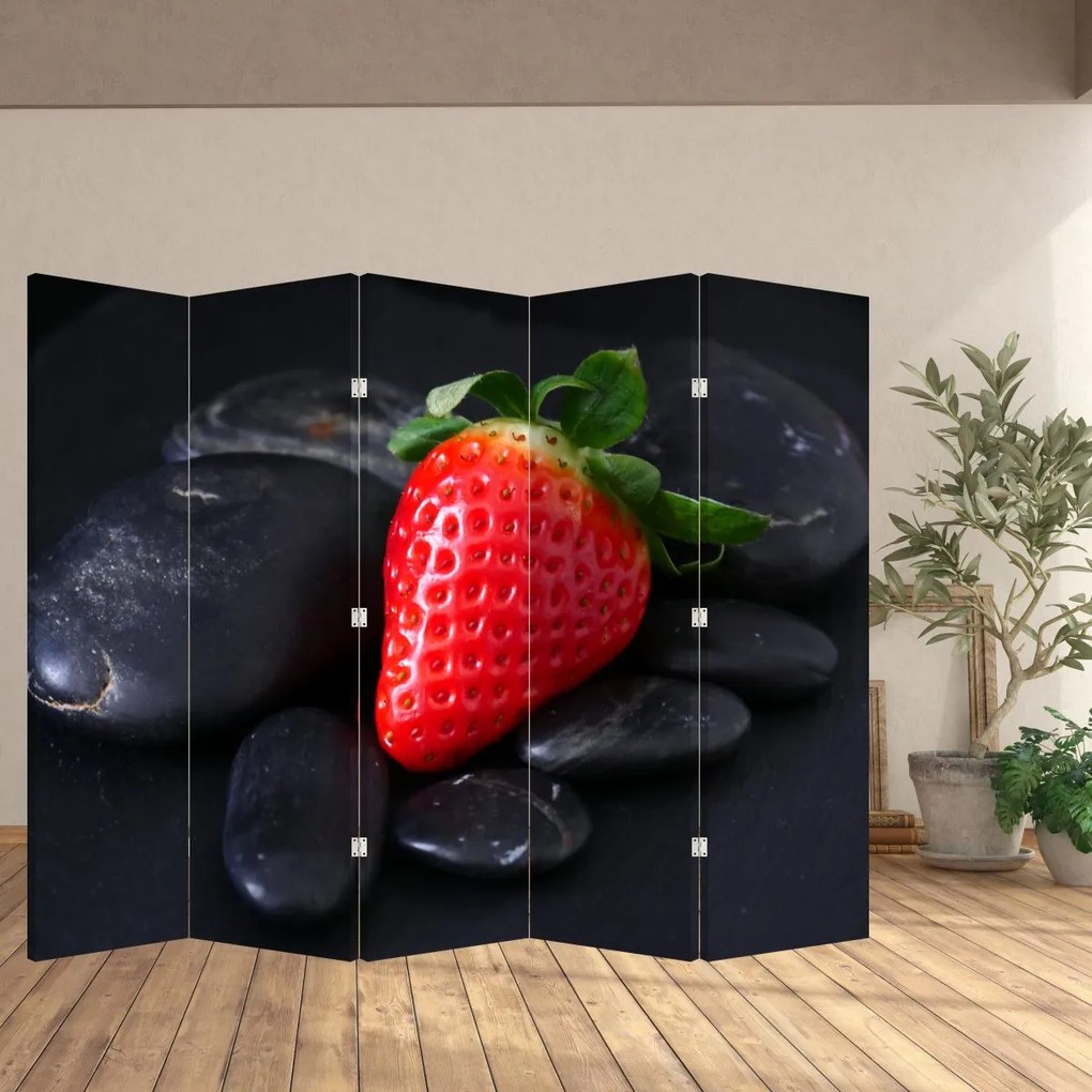 Paraván - Eper (210x170 cm)