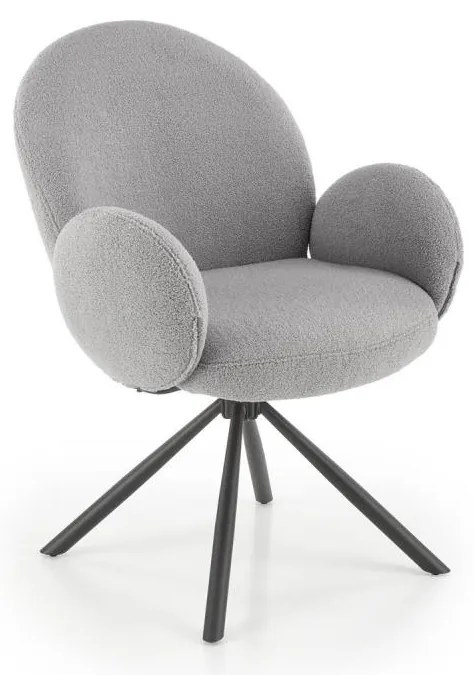 KIVA étkezőszék 1 db szürke