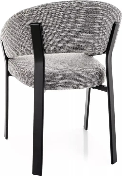 Nagoja étkezőszék szürke/fekete
