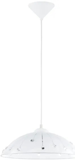 Eglo 96073 - Csillár VETRO 1xE27/60W/230V