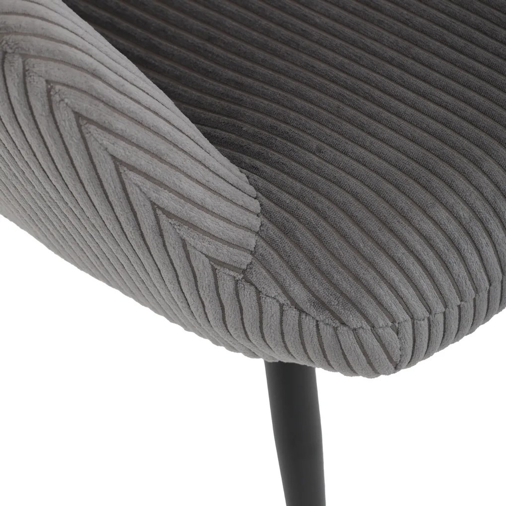 Pihenőfotel lábtartóval L7285 GREY6, szürke