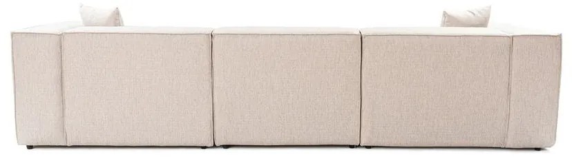 Sarokkanapé Lora (L1-O1-1R-POUFFE ) - Világos Barna