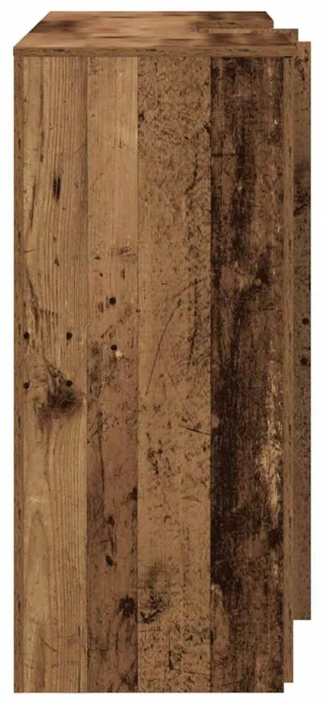 recepciós pult antik fa 155x50x103,5 cm szerelt fa