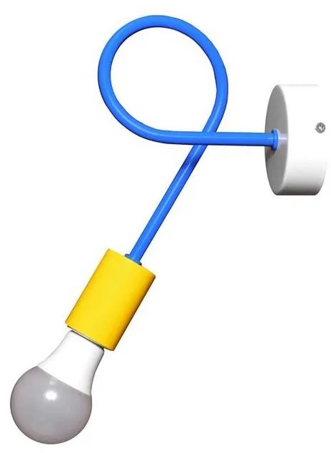 Gyerek fali lámpa OXFORD 1xE27/15W/230V sárga