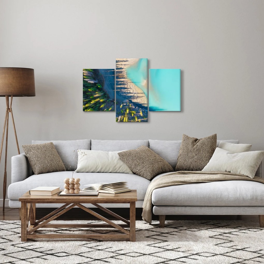 Kép - Kilátás a tóra (90x60 cm)