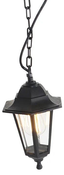 Kültéri függőlámpa fekete - New Haven