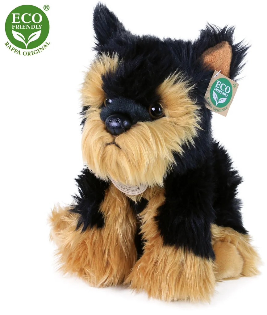 Plüss kutya terrier 28 cm ECO FRIENDLY