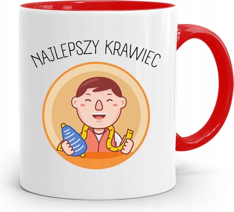 Piros Szabó Bögre A Legjobb Szabó fényképes nyomtatással