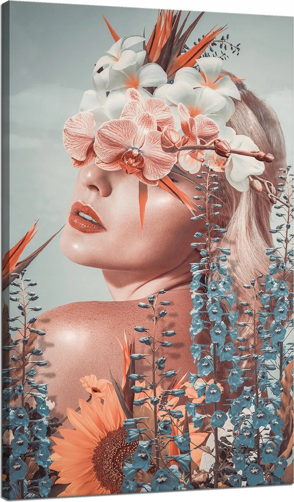 Vászonkép Nő Természet Szépség Természet 70x120 cm