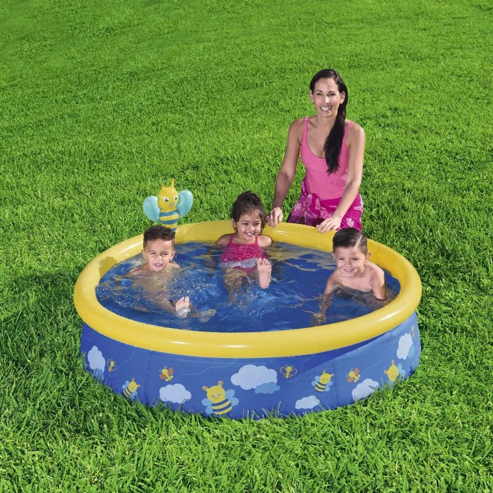 Bestway Spriccelő puhafalú gyerek medence szett 152 x 38 cm