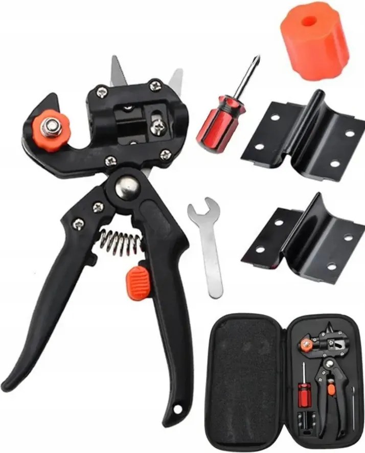 Fa sarjadó oltó Metszőolló készlet tokkal