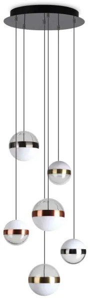 Ideal Lux - LED Csillár zsinóron GALAXY LED/58W/230V