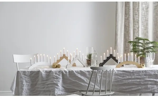 Eglo 410445 - Karácsonyi gyertyatartó BEA 7xE10/3W/230V