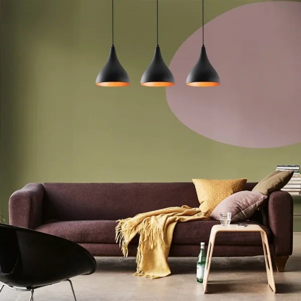 Csillár zsinóron BERCESTE 3xE27/40W/230V