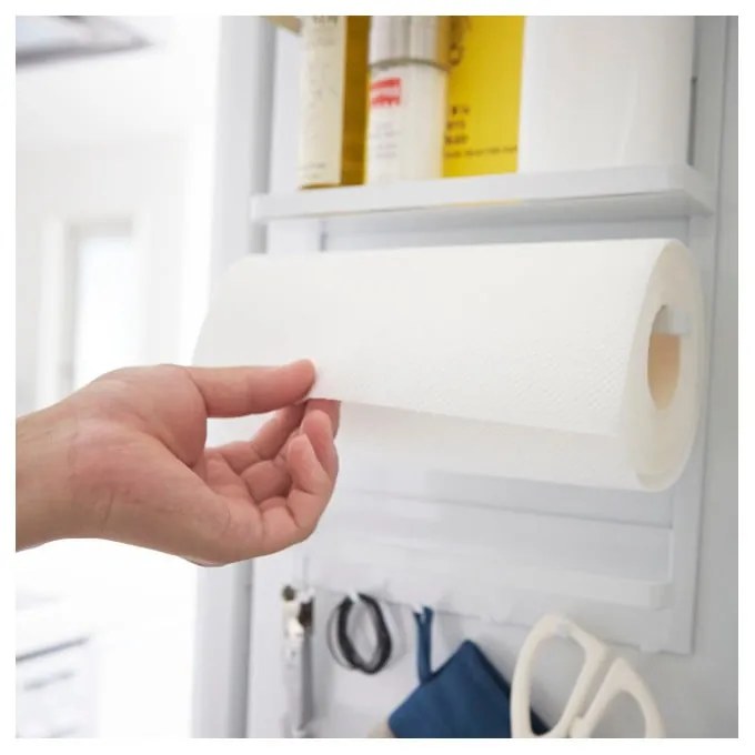 Tower Magnetic Side Rack fehér nagyméretű mágneses tartó - YAMAZAKI