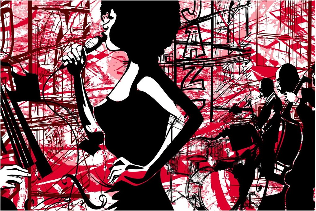 Kép - Jazz (90x60 cm)