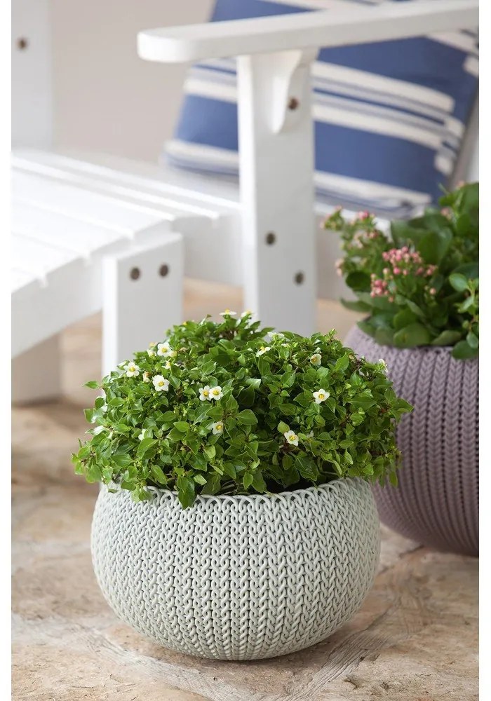 Műanyag függő virágcserép ø 28 cm Cozy – Keter
